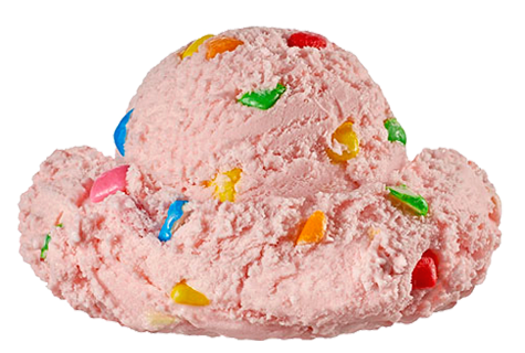 bubblegum ice cream scoop