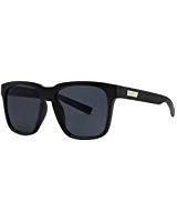 Amazon.com: KUSH Sunglasses Classic Matted Black Square Frame Shades Unisex UV 400: Clothing