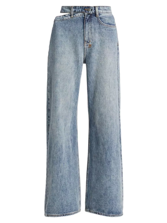 ksubi blue detached jeans