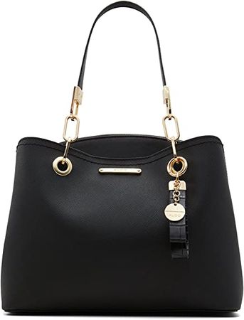 Amazon.com: ALDO Womens Haysom Satchel Bag, Black, Medium US : Clothing, Shoes & Jewelry