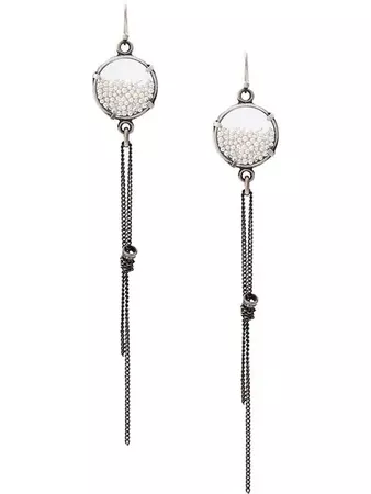 Ann Demeulemeester Chain Drop Earrings - Farfetch