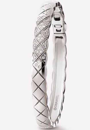 Chanel Coco Crush Bracelet // White Gold & Diamonds
