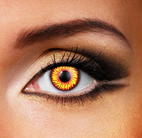 Wolf Eye Contact Lenses For Halloween or Fancy dress