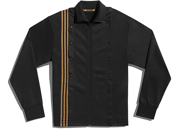 adidas Ivy Park 3-Stripes Track Jacket (Gender Neutral) Black - FW20