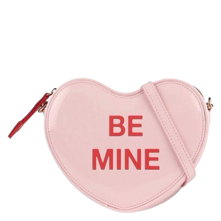 [undeadjoyf] heart-shaped "be mine" purse