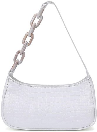 Amazon.com: Stylish Classic Clutch Purse Shoulder Bag Tote Handbag with Zipper Closure for Women (Black): Shoes