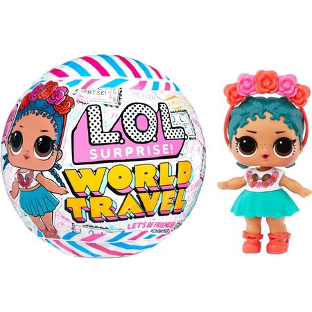 LOL Surprise World Travel™ Dolls with 8 Surprises Including Doll, Fashions, and Travel Themed Accessories - Great Gift for Girls Age 4+ - Walmart.com