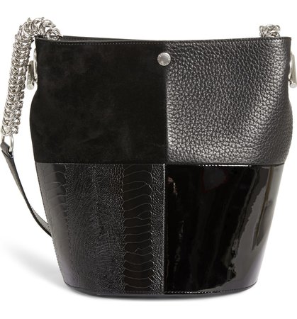 Alexander Wang Genesis Patchwork Leather Bucket Bag | Nordstrom
