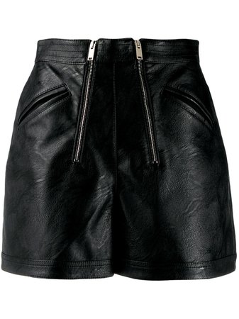 Stella McCartney faux-leather Shorts - Farfetch