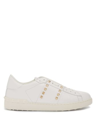 Rockstud Untitled #11 low-top leather trainers | Valentino | MATCHESFASHION.COM FR