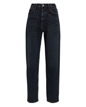 GRLFRND Devon High-Rise Straight-Leg Jeans | INTERMIX®
