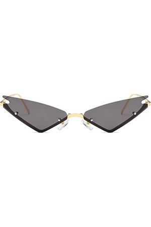 Amazon.com: BOJOD Flame Fire Glasses Sunglasses For Women Men cool Cute Flame Rimless Sunglasses BLACK: Clothing