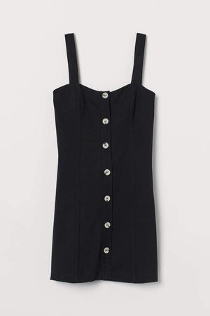 Sleeveless Dress - Black