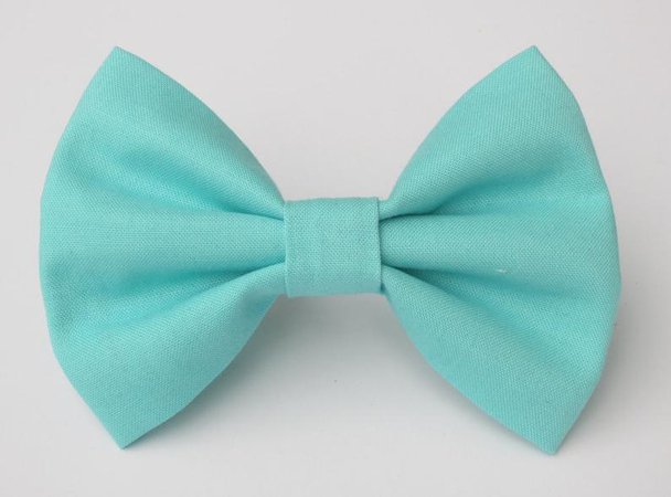 Turquoise Solid Bow Tie | Etsy