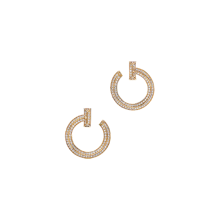 Tiffany & Co - Tiffany T: T1 Open Hoop Earrings
