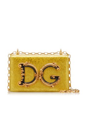 Dg Girls Medium Leather Shoulder Bag By Dolce & Gabbana | Moda Operandi