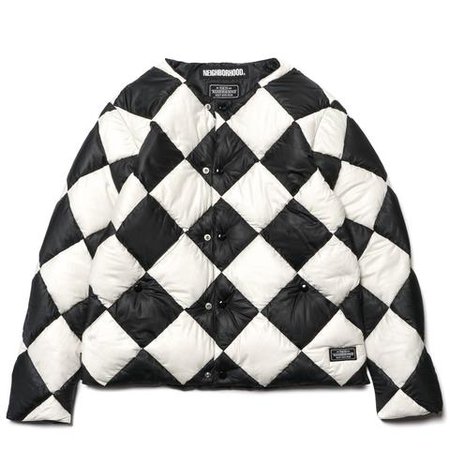 Checker / E-JKT White – HAVEN