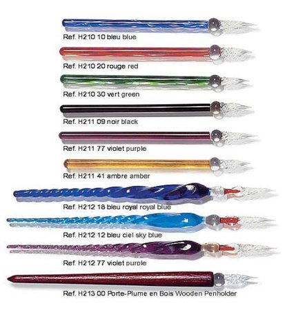 glass dip pens