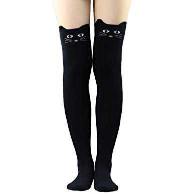 Knee High Cat Socks