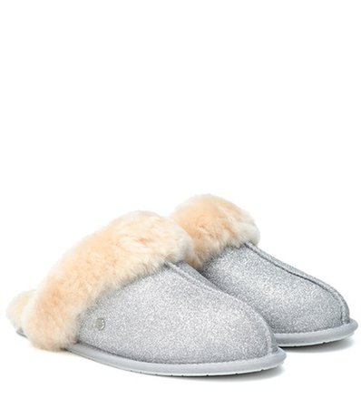 Scuffette II metallic slippers