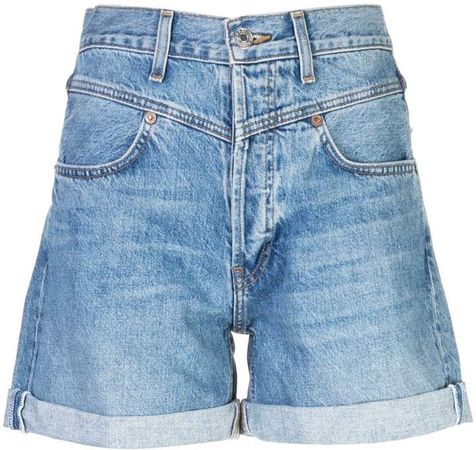 classic denim shorts