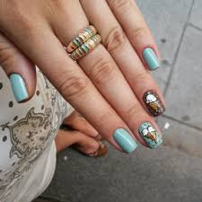 mint chocolate chip nails - Google Search