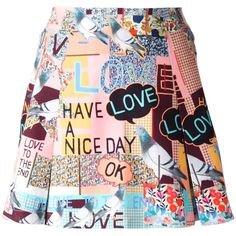 graphic skirt