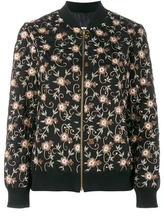 Ashishfloral embroidered bomber jacket floral embroidered bomber jacket £965 - Shop Online - Fast Global Shipping, Price