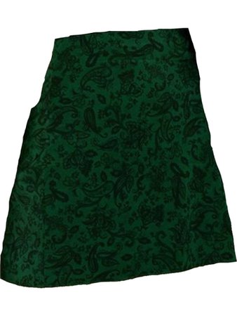 Dark Green Skirt 💚🌲✨💭