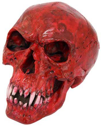 Red Vampire Cool Skull Collectible Figurine: Amazon.ca: Home & Kitchen
