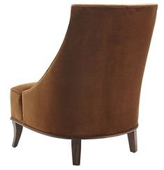 Matisse Armless Slipper Chair - Crate and Barrel