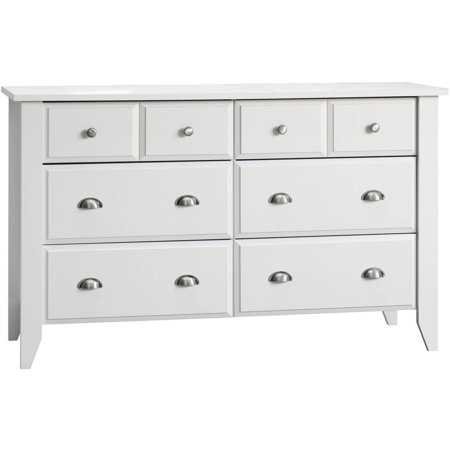 Child Craft Relaxed Traditional Double Dresser, White - Walmart.com