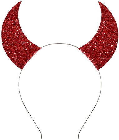 Amazon.com: Devil Horns Headband for Halloween women girls (black) : Clothing, Shoes & Jewelry