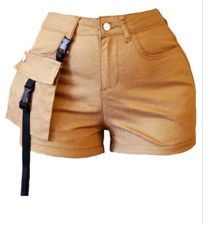 Women's Solid Cargo Utility Shorts – Lookeble