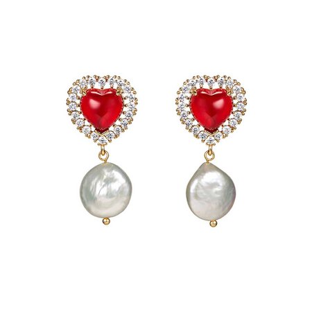 JESSICABUURMAN – KAHER Pearls Earrings - Pair