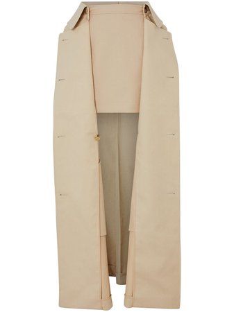 Burberry Detachable Trench Coat Detail mini-skirt - Farfetch