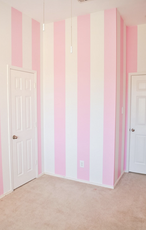 Pink Stripe Room