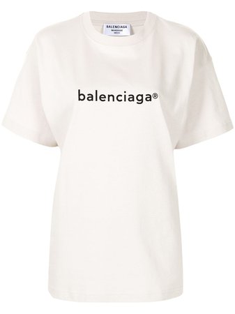 Balenciaga t-shirt à Logo Imprimé - Farfetch