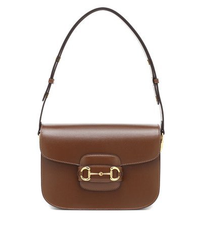 gucci 1955 Horsebit Leather Shoulder Bag | Gucci - Mytheresa | ShopLook