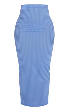 blue maxki skirt