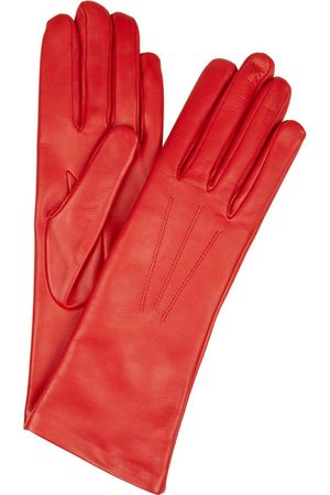 CAUSSE GANTIER | Red Leather Gloves