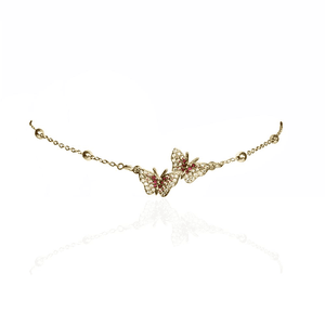 necklace png choker butterfly