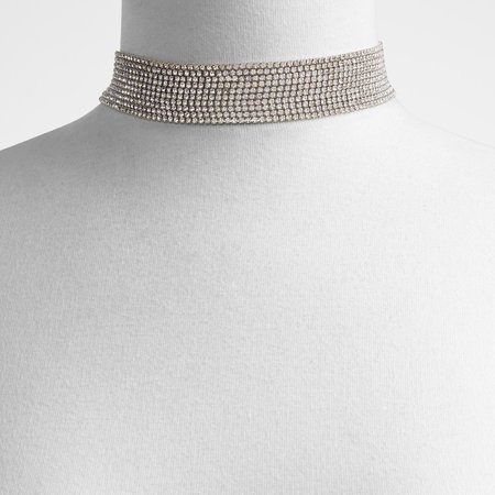 Clelonna Silver-Clear Multi Women's Necklaces | ALDO Canada