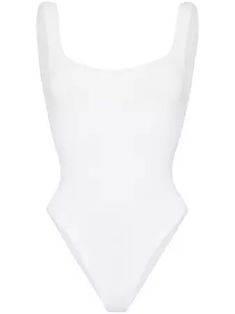 Hunza G Scoop Neck Swimsuit - Farfetch