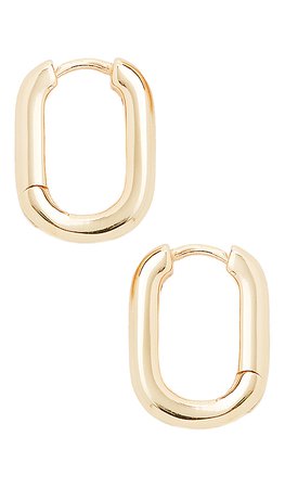 SHASHI Cosmo Hoops in Gold | REVOLVE