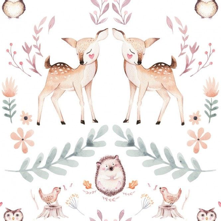 Woodland Animal Wallpaper