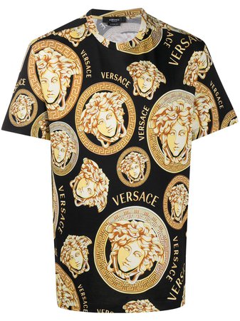 Versace Camiseta Com Estampa Medusa Amplified - Farfetch