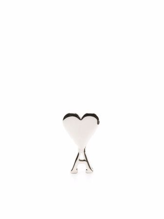 AMI Paris Ami De Coeur Single Earring - Farfetch