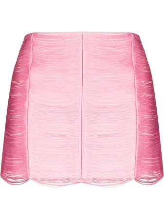 Alexander Wang fringe-embellished Mini Skirt - Farfetch