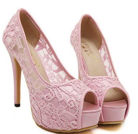 pink lace heals